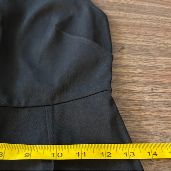 ❤️ Banana Republic Elegant Black Midi Dress 00 - Picture 8 of 10